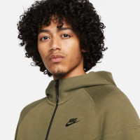 Nike Tech Fleece Sportswear Survêtement Vert Olive Noir