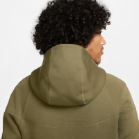 Nike Tech Fleece Sportswear Survêtement Vert Olive Noir