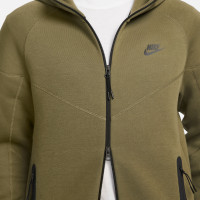 Nike Tech Fleece Sportswear Trainingspak Olijfgroen Zwart