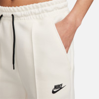 Nike Tech Fleece Sportswear Joggingbroek Dames Wit Zwart