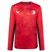 Castore Feyenoord Trainingspak 2023-2024 Kids Rood Zwart