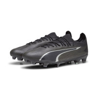 PUMA Ultra Ultimate Gazon Naturel Gazon Artificiel Chaussures de Foot (MG) Noir Argenté