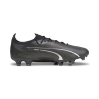 PUMA Ultra Ultimate Gazon Naturel Gazon Artificiel Chaussures de Foot (MG) Noir Argenté