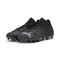 PUMA Future Pro Gras / Kunstgras Voetbalschoenen (MG) Zwart Zilver