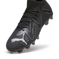 PUMA Future Pro Gras / Kunstgras Voetbalschoenen (MG) Zwart Zilver
