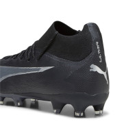 PUMA Ultra Pro Gazon Naturel Gazon Artificiel Chaussures de Foot (MG) Noir Argenté
