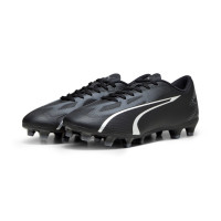 PUMA Ultra Play Gazon Naturel Gazon Artificiel Chaussures de Foot (MG) Noir Argenté