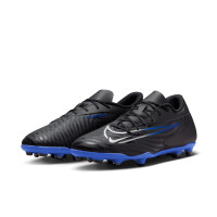 Nike Phantom GX Club Gazon Naturel Gazon Artificiel Chaussures de Foot (MG) Noir Bleu