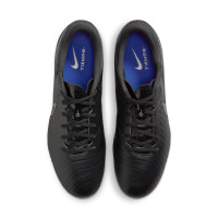 Nike Tiempo Legend 10 Academy Gazon Naturel Gazon Artificiel Chaussures de Foot (MG) Noir Bleu