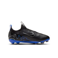 Nike Zoom Mercurial Vapor 15 Academy Gazon Naturel Gazon Artificiel Chaussures de Football (MG) Enfants Noir Bleu