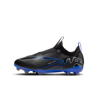 Nike Zoom Mercurial Vapor 15 Academy Gazon Naturel Gazon Artificiel Chaussures de Football (MG) Enfants Noir Bleu