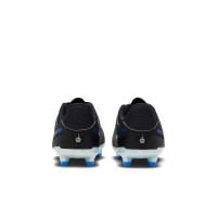 Nike Tiempo Legend 10 Academy Gazon Naturel Gazon Artificiel Chaussures de Foot (MG) Enfants Noir Bleu