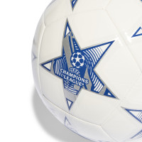 adidas Champions League Club Ballon de Football Taille 5 2023-2024 Blanc Argent Bleu