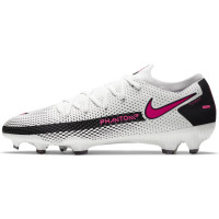 Nike PHANTOM GT PRO GRAS VOETBALSCHOENEN (FG) Wit Roze Zwart
