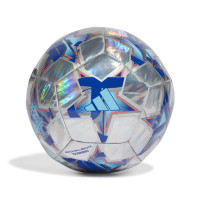 adidas Champions League Training Ballon de Football Taille 5 2023-2024 Argent Bleu