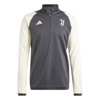 adidas Juventus Survêtement 1/4-Zip 2023-2024 Gris Foncé Blanc