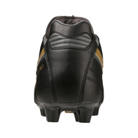 Mizuno Morelia II Pro Gazon Naturel Chaussures de Foot (FG) Noir Doré