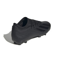 adidas X Crazyfast.3 Gras Voetbalschoenen (FG) Zwart Antraciet