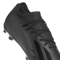adidas X Crazyfast.3 Gras Voetbalschoenen (FG) Zwart Antraciet