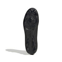 adidas X Crazyfast.4 Gazon Naturel Gazon Artificiel Chaussures de Foot (FxG) Noir Anthracite