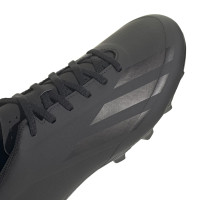 adidas X Crazyfast.4 Gazon Naturel Gazon Artificiel Chaussures de Foot (FxG) Noir Anthracite