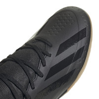 adidas X Crazyfast.3 Zaalvoetbalschoenen (IN) Zwart Antraciet