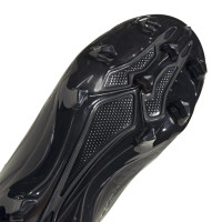 adidas X Crazyfast.3 Gazon Naturel Chaussures de Foot (FG) Enfants Noir Anthracite
