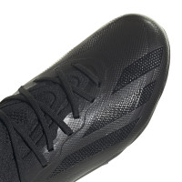 adidas X Crazyfast.1 Gras Voetbalschoenen (FG) Kids Zwart Donkerblauw
