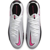 Nike Phantom GT Pro Kunstgras Voetbalschoenen (AG) Wit Zwart Roze