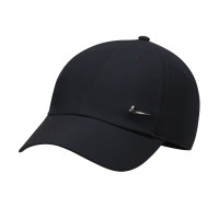 Nike Club Cap Metallic Swoosh Zwart Zilver