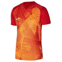 Nike Dri-Fit Precision VI Trainingsshirt Rood Oranje Wit