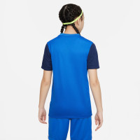 Nike Dri-Fit Trophy V Maillot d'Entraînement Enfants Bleu Bleu Foncé Blanc