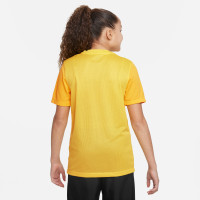 Nike Dri-Fit Trophy V Maillot d'Entraînement Enfants Jaune Doré Noir