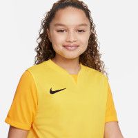 Nike Dri-Fit Trophy V Maillot d'Entraînement Enfants Jaune Doré Noir