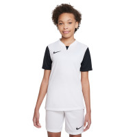 Nike Dri-Fit Trophy V Trainingsshirt Kids Wit Zwart