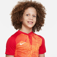 Nike Dri-Fit Precision VI Trainingsshirt Kids Rood Oranje WitNike Dri-Fit Precision VI Trainingsshirt Kids Rood Oranje Wit