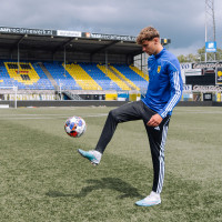 adidas SC Cambuur Trainingsbroek 2023-2024 Kids Zwart Wit