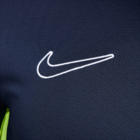 Nike Dri-FIT Academy 23 Polo Donkerblauw Geel Wit