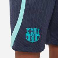 Nike FC Barcelone Strike Short d'Entraînement 2023-2024 Enfants Bleu Foncé Turquoise
