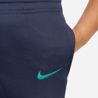 Nike FC Barcelone Strike Survêtement à Capuche Full-Zip 2023-2024 Tout-Petits Bleu Foncé Turquoise