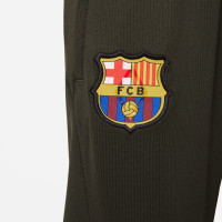 Nike FC Barcelone Strike Pantalon d'Entraînement 2023-2024 Enfants Vert Foncé Blanc