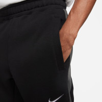 Nike Sportswear Fleece Pantalon de Jogging Noir Gris Blanc
