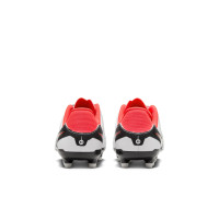 Nike Tiempo Legend 10 Academy Gazon Naturel Gazon Artificiel Chaussures de Foot (MG) Enfants Blanc Noir Rouge Vif