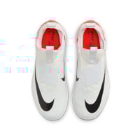 Nike Zoom Mercurial Vapor 15 Academy Veterloze Zaalvoetbalschoenen (IN) Kids Wit Felrood Zwart