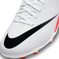 Nike Mercurial Vapor 15 Club Gras / Kunstgras Voetbalschoenen (MG) Kids Wit Felrood Zwart