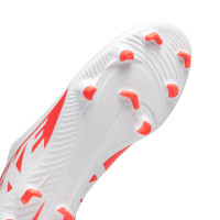 Nike Mercurial Vapor 15 Club Gras / Kunstgras Voetbalschoenen (MG) Kids Wit Felrood Zwart