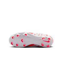 Nike Mercurial Superfly 9 Club Gras / Kunstgras Voetbalschoenen (MG) Kids Wit Felrood Zwart