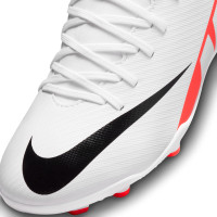 Nike Mercurial Superfly 9 Club Gras / Kunstgras Voetbalschoenen (MG) Kids Wit Felrood Zwart