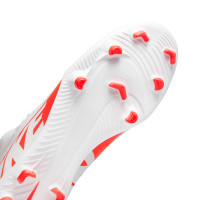 Nike Mercurial Superfly 9 Club Gras / Kunstgras Voetbalschoenen (MG) Kids Wit Felrood Zwart
