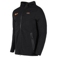Nike AS Roma Tech Fleece Pack Hoodie FZ CL 2020-2021 Zwart